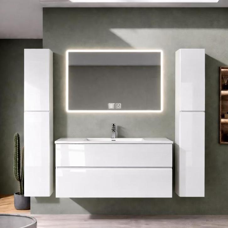 Nieuwe Badkamermeubelset Multiplex! Met 2 jaar garantie!, Maison & Meubles, Salle de bain | Meubles de Salle de bain, Neuf, Autres types