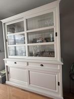 Grote witte richmond vitrinekast, Huis en Inrichting, Ophalen, Zo goed als nieuw