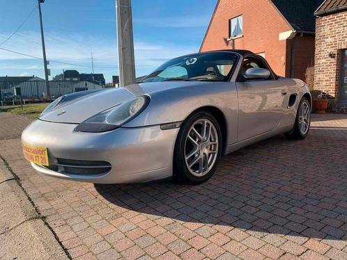 Porche boxster 986 2.5 i, Auto's, Porsche, Bedrijf, Boxster, Benzine, Cabriolet, 2 deurs, Handgeschakeld, Zilver of Grijs, Beige