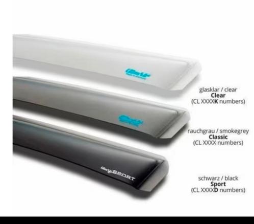 Climair zijwindschermen Voor + Achter BMW E90 2006 tot 2011, Auto-onderdelen, Carrosserie, BMW, Voor, Achter, Gebruikt, Ophalen of Verzenden