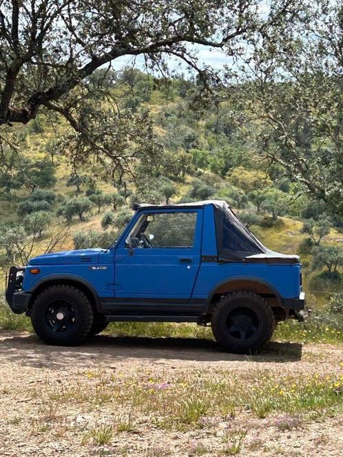 Mooie Oldtime Suzuki Jeep, Auto's, Suzuki, Particulier, Samurai, 4x4, Metaalkleur, Mistlampen, Open dak, Radio, Trekhaak, Benzine
