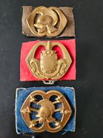 Embleem set 3 stuks, Ophalen of Verzenden, Overige soorten, Embleem of Badge