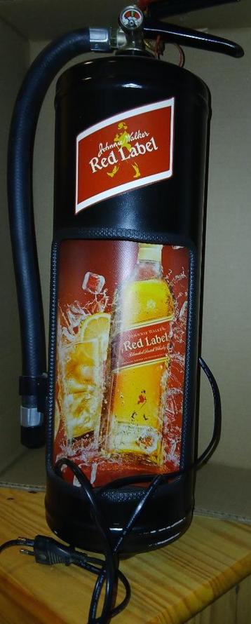 Johnnie Walker Brandblusserlamp beschikbaar voor biedingen