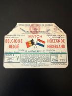 Ticket belgie vs nederland 1954, Verzenden, Gebruikt