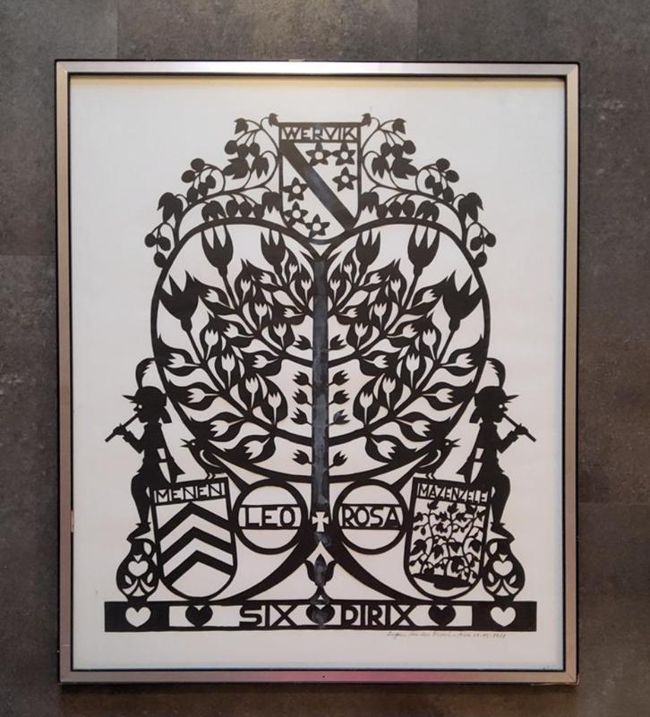 Hopduvel Wervik 1977 door Eugeen Van Den Broeck (1910-1997), Antiquités & Art, Art | Autres Art, Enlèvement ou Envoi