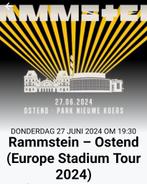 Concerttickets Rammstein Oostende, Tickets & Billets, Concerts | Rock & Metal, Deux personnes, Hard Rock ou Metal, Juin