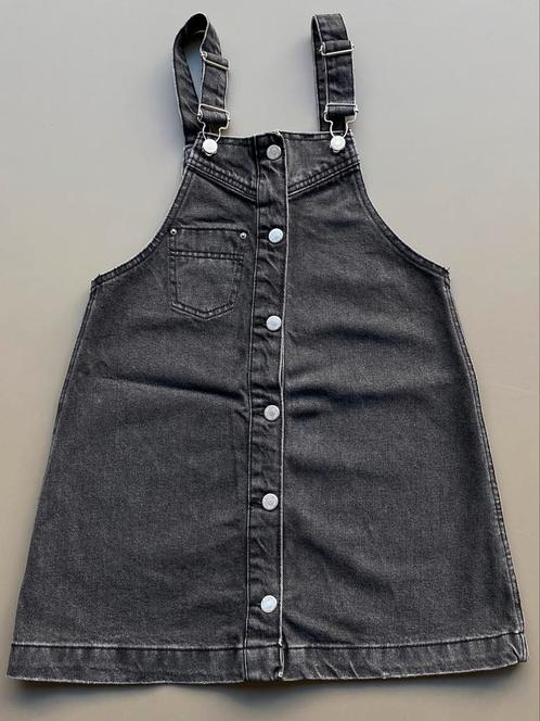 Jeans jurk grijs type salopette Zara 152 NIEUW, Kinderen en Baby's, Kinderkleding | Maat 152, Nieuw, Meisje, Jurk of Rok
