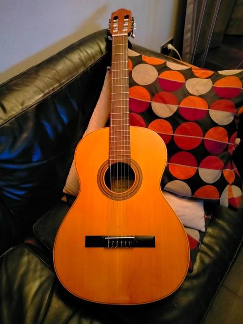 Klassieke gitaar Esteve Model Granados + zak + pepiter, Muziek en Instrumenten, Snaarinstrumenten | Gitaren | Akoestisch, Gebruikt