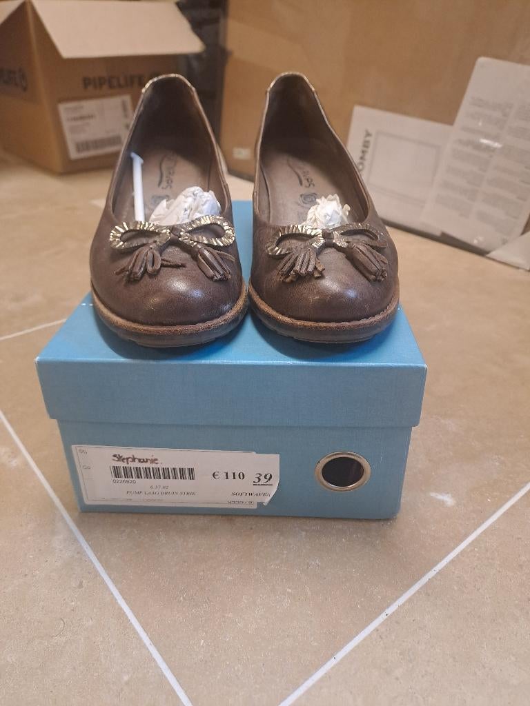 Damesschoenen Softwaves, Kleding | Dames, Schoenen, Bruin, Ophalen of Verzenden, Gedragen, Softwaves