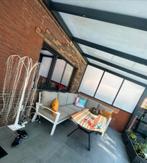 Mooie witte stalen tuin set, Tuin en Terras, Overkappingen, Ophalen, Zo goed als nieuw