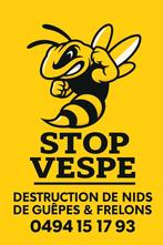 Destruction de nids de guêpes & frelons, Diensten en Vakmensen, Overige Diensten