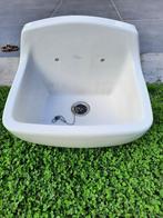 uitgietbak porselein, Doe-het-zelf en Bouw, Sanitair, Ophalen, Gebruikt, Steen