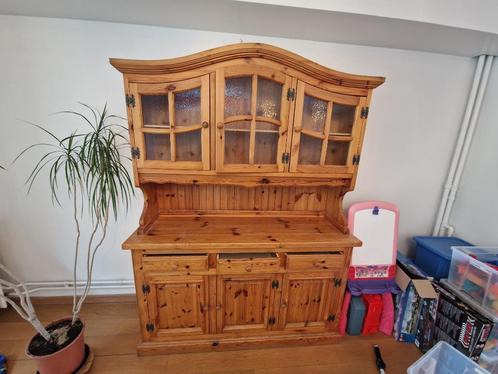 Buffet en pin en bon état - Donnez ce que vous voulez, Huis en Inrichting, Kasten | Buffetkasten, Gebruikt, 200 cm of meer, 150 tot 200 cm