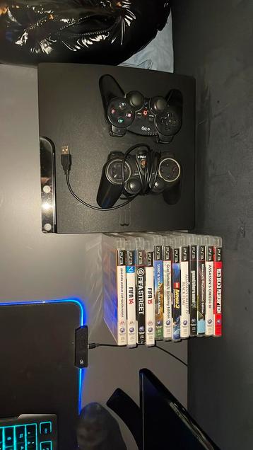 Ps3 met spellen beschikbaar voor biedingen