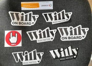 Stickers Willy radio / Emp large webshop