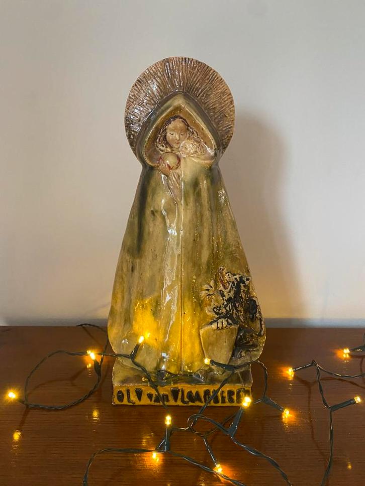 Maria beeld  van Alfons Noseda, Antiek en Kunst, Antiek | Religieuze voorwerpen, Ophalen of Verzenden