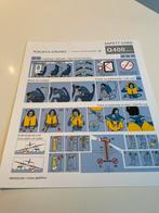 Safety card Croatia, Verzamelen, Luchtvaart en Vliegtuigspotten