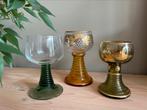 Wijnglazen, Verzamelen, Glas en Drinkglazen, Ophalen, Zo goed als nieuw