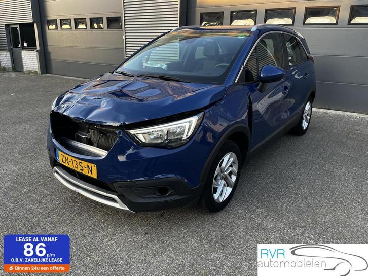 Opel Crossland X 1.2 Turbo Edition, Auto's, Opel, Te koop, Crossland X, ABS, Airbags, Airconditioning, Alarm, Android Auto, Apple Carplay