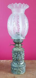Lampe Pétrole victorienne, Antiquités & Art, Antiquités | Éclairage, Enlèvement ou Envoi