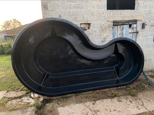 Grote polyester vijverbak, Tuin en Terras, Vijvers, Zo goed als nieuw, Ophalen