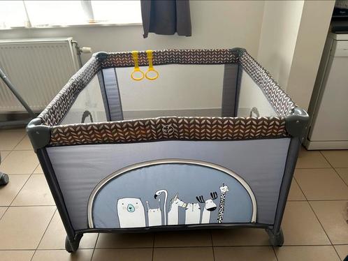 Lionelo babypark 100x100, Kinderen en Baby's, Babyparken, Gebruikt, Vierkant, Wieltjes, Ophalen