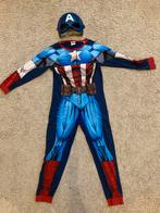 Captain America - maat 7-8 jaar, Kinderen en Baby's, Carnavalskleding en Verkleedspullen, Ophalen, Zo goed als nieuw