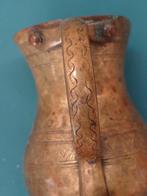 Ensemble de cruche ancienne et lourde avec assiette, Envoi