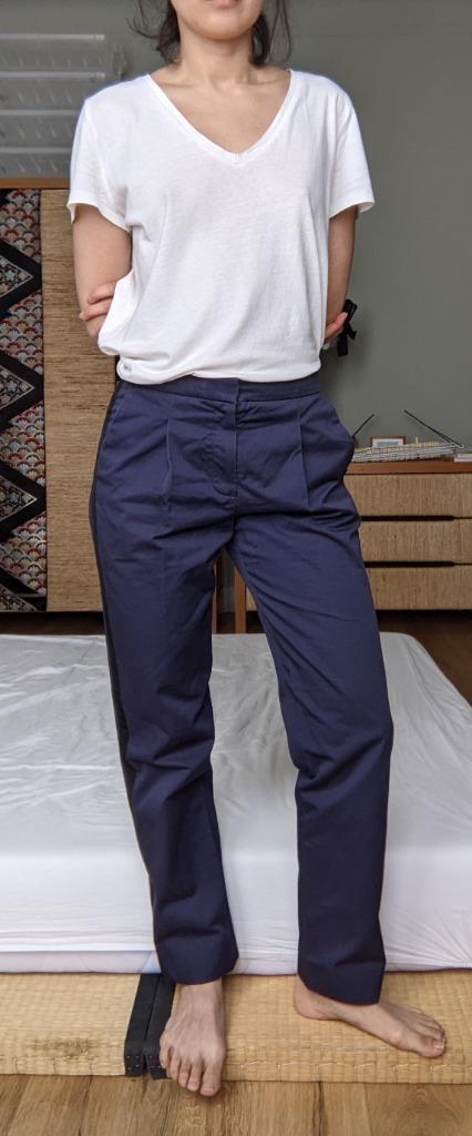 Pantalon de smoking Boutique by Jaeger, Vêtements | Femmes, Culottes & Pantalons, Porté, Taille 34 (XS) ou plus petite, Bleu, Longs