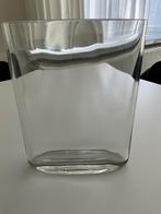 Moderne originele vaas in glas, Huis en Inrichting, Woonaccessoires | Vazen, Ophalen, Nieuw, Glas, Minder dan 50 cm