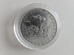 Zeldzame munt: Morgan Silver Dollar 1889, Ophalen of Verzenden, Noord-Amerika, Losse munt, Zilver