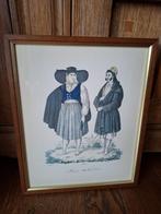 Antieke prent uit 19e eeuw, Antiek en Kunst, Ophalen