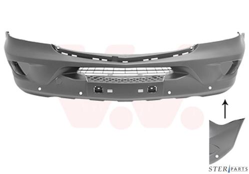 Voorbumper Mercedes Sprinter W906 Face lift A 9068801801, Autos : Pièces & Accessoires, Carrosserie & Tôlerie, Pare-chocs, Mercedes-Benz