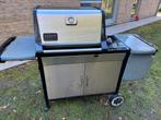 Gas bbq weber met roest, Tuin en Terras, Gasbarbecues, Ophalen, Gebruikt