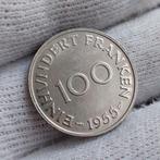 Munt / Duitsland / Saar / 100 Franken / Fr. Protect. / 1955, Postzegels en Munten, Ophalen of Verzenden, Duitsland, Losse munt