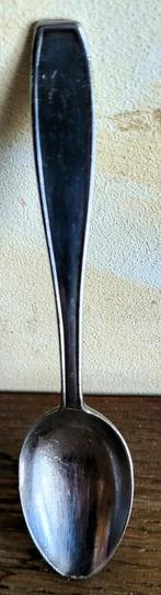 Klein verzilverd koffielepel VINTAGE, Ophalen of Verzenden, Zilver