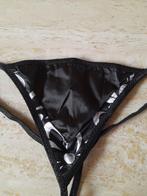 Zwarte String LivCo Fashion Corsetti  Maat : Large, LivCo Corsetti, Ophalen of Verzenden, Zwart, String
