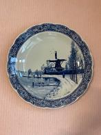 Antiek Delfts blauw wandbord windmolen, Antiek en Kunst, Antiek | Keramiek en Aardewerk, Ophalen