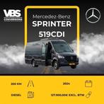 Mercedez-Benz Sprinter Travel +, Auto's, Automaat, 4 deurs, Zwart, Leder