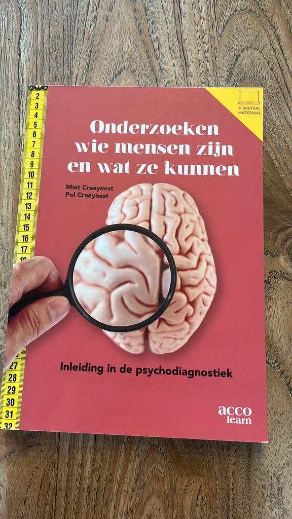 Onderzoeken wie mensen zijn en wat ze kunnen, Livres, Psychologie, Enlèvement ou Envoi