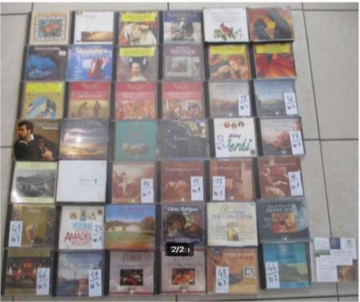 54 Originele CD's met Klassieke Muziek, Cd's en Dvd's, Cd's | Klassiek, Zo goed als nieuw, Ophalen of Verzenden
