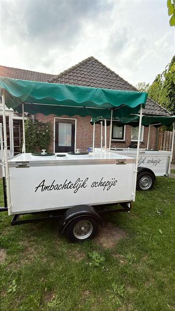 Ijs aanhanger ijscowagen, Enlèvement