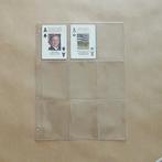 50 inlegbladen voor speelkaarten, Panini en Pokemon, Enlèvement ou Envoi, Neuf, Carte(s) à jouer