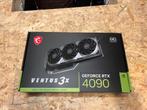 Rtx 4090 Msi Ventus 3x nog in garantie, PCI-Express 4, Ophalen of Verzenden, Zo goed als nieuw, Nvidia