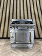 Luxe La Cornue Inox 80 cm breed  + Coup de Feu, Elektronische apparatuur, Fornuizen, Ophalen of Verzenden, Grill, Gas