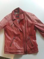 Rode leren vest, Maat 42/44 (L), Ophalen of Verzenden, Oakwood, Jasje