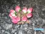 kunststof bloemenkrans voor om kaars, Ophalen of Verzenden, Zo goed als nieuw, Kunststof, Kaars