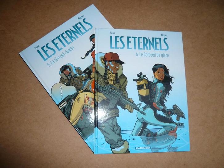LES ETERNELS tomes 5 et 6 (EO état neuf) avec poster, Livres, BD, Comme neuf, Plusieurs BD, Enlèvement ou Envoi