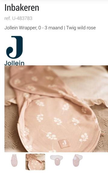 Inbakerdoek (Jollein Wrapper) beschikbaar voor biedingen