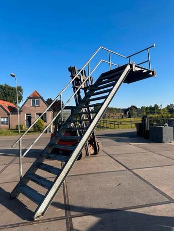 Gegalvaniseerde bordestrap steektrap wenteltrap trap trappen, Enlèvement ou Envoi